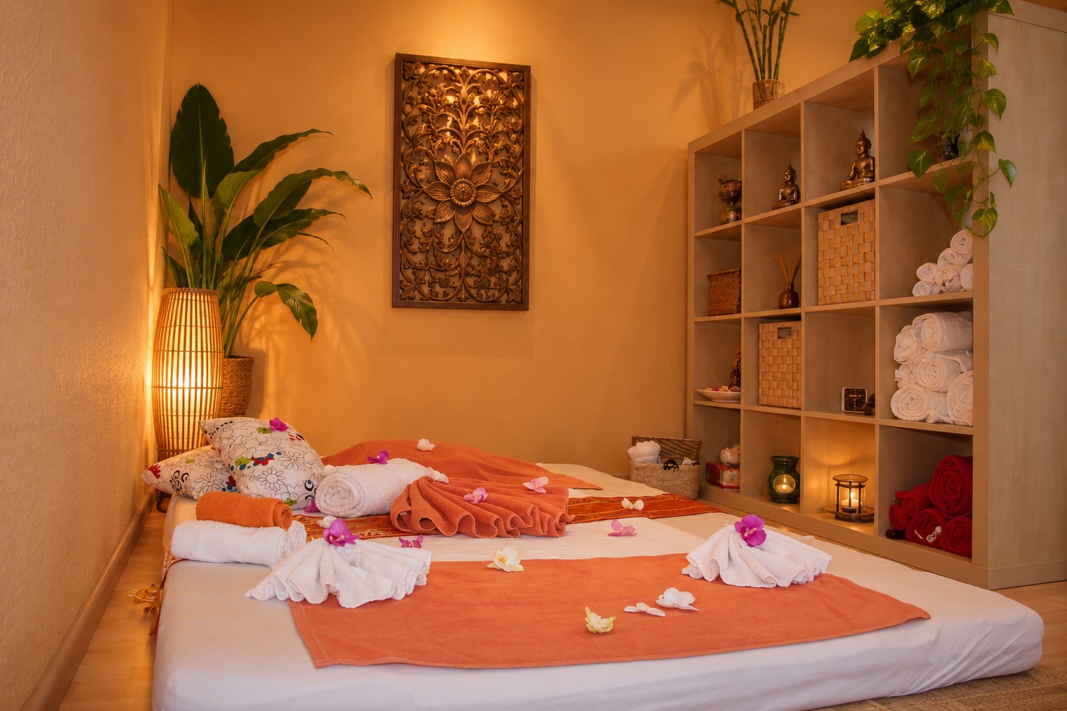 Massageraum bei Dear's Thaimassage